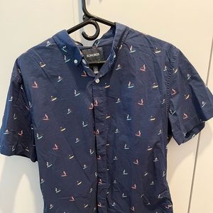 Bonobos Navy Collared Shirt